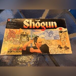 Vintage 1986 Milton Bradley Gamemaster Series SHOGUN Board Game 100% COMPLETE